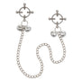 Nipple Grips 4 Point Nipple Press With Bells - Eroticon Ltd
