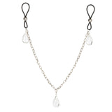 Nipple Play Non Piercing Nipple Chain Jewellery Crystal - Eroticon Ltd