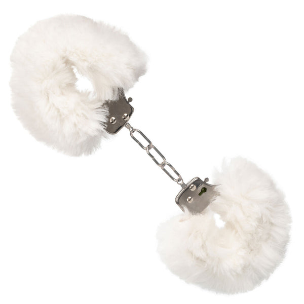 Ultra Fluffy Furry Cuffs White - Eroticon Ltd