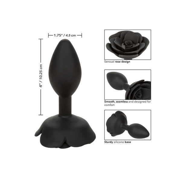 CalExotics Forbidden Large Rose Anal Plug - Eroticon Ltd
