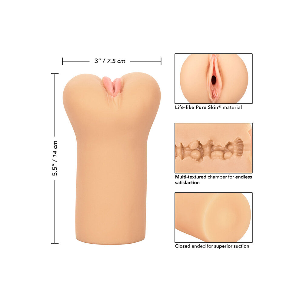 Boundless Vulva Masturbator Flesh Pink - Eroticon Ltd