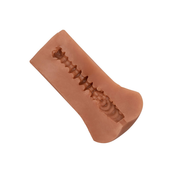 Boundless Stroker Masturbator Flesh Brown - Eroticon Ltd