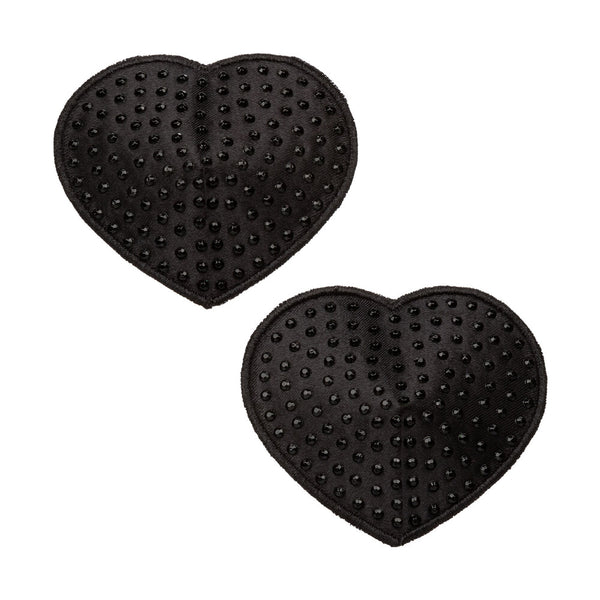 Radiance Black Heart Pasties - Eroticon Ltd