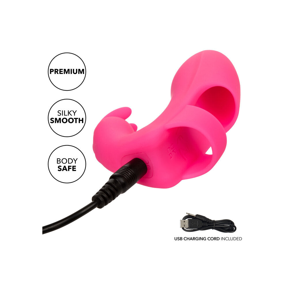 Marvelous Pleaser Rabbit Finger Vibrator - Eroticon Ltd