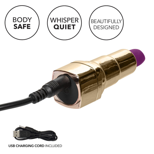 Naughty Bits Bad Bitch Rechargeable Lipstick Vibrator - Eroticon Ltd