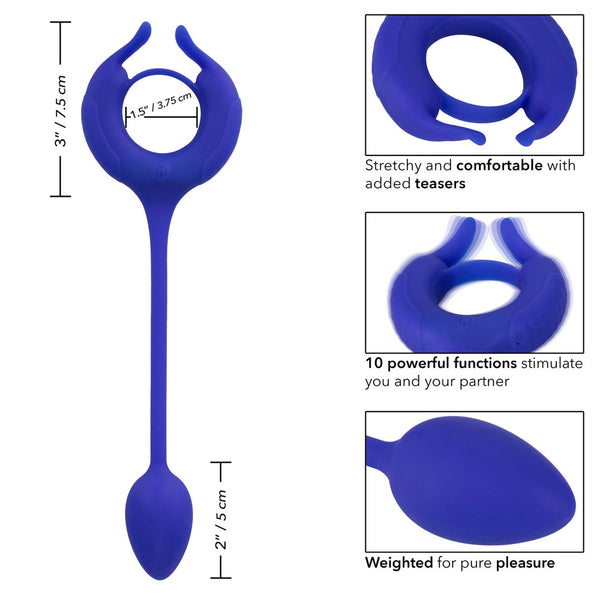 Admiral Weighted Cock Ring and Egg - Eroticon Ltd
