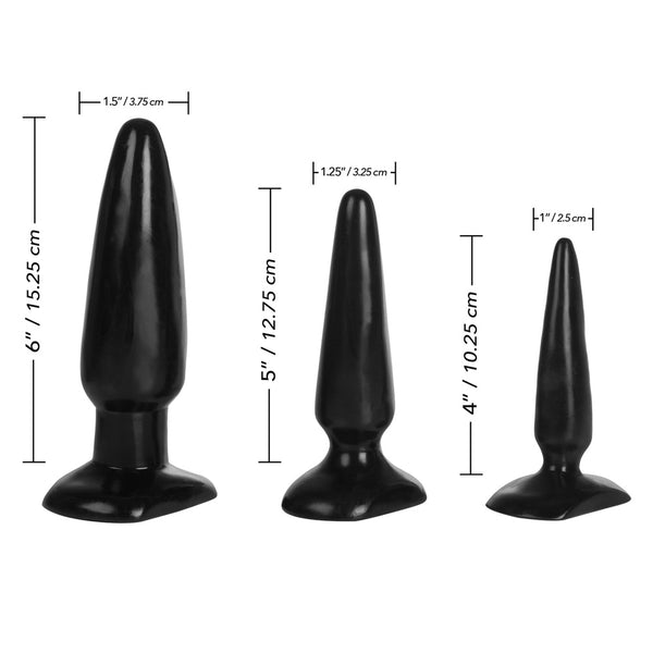 COLT Anal Trainer Kit Butt Plugs - Eroticon Ltd