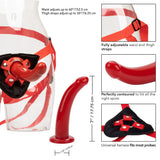 Sophias Red Rider Strap On Dildo - Eroticon Ltd