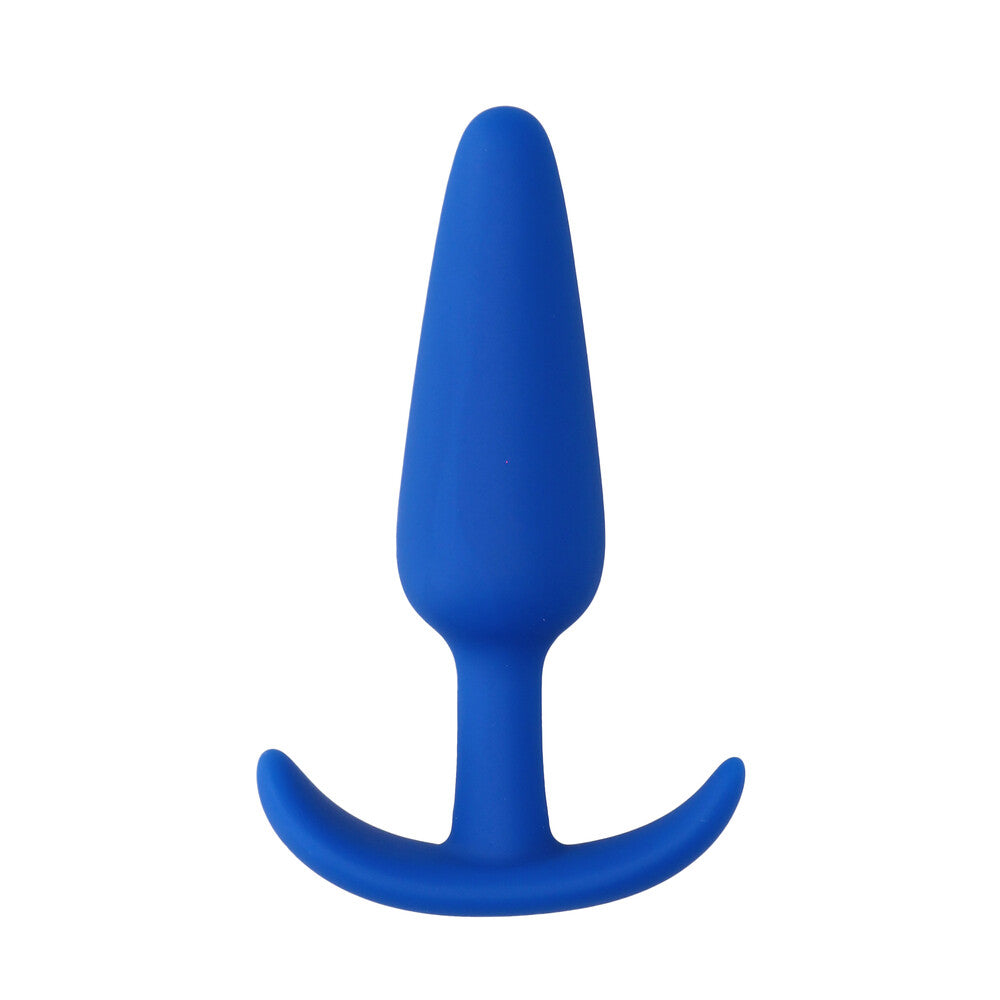 Beginners Size Slim Butt Plug Blue - Eroticon Ltd