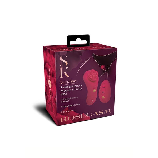 Secret Kisses Rosegasm Rose Surprise Panty Vibe - Eroticon Ltd