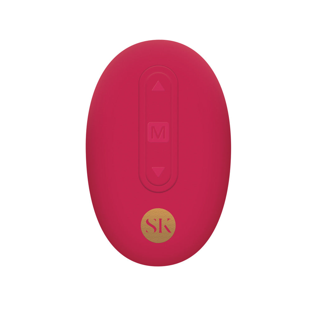Secret Kisses Remote Floret Vibrating Butt Plug - Eroticon Ltd