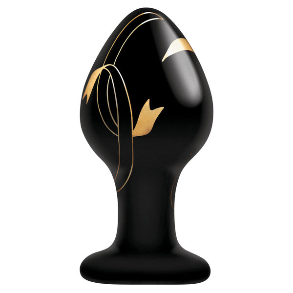Secret Kisses 3.5 Inch Glass Butt Plug - Eroticon Ltd