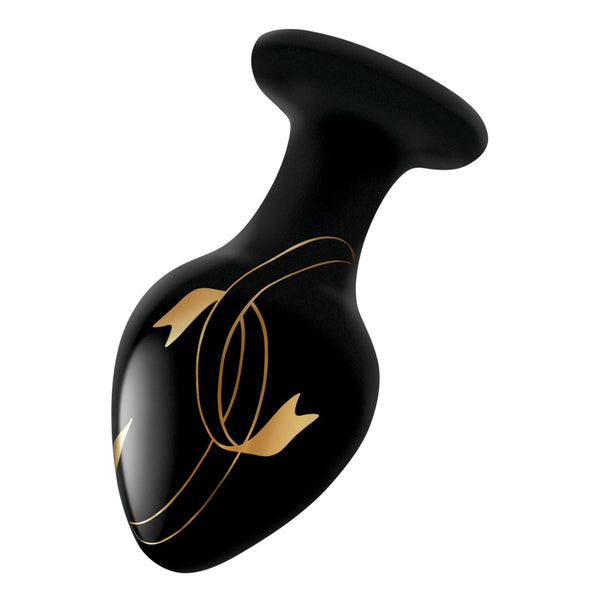 Secret Kisses 3.5 Inch Glass Butt Plug - Eroticon Ltd