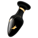 Secret Kisses 4 Inch Glass Butt Plug - Eroticon Ltd