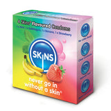 Skins Flavoured Condoms 4 Pack - Eroticon Ltd