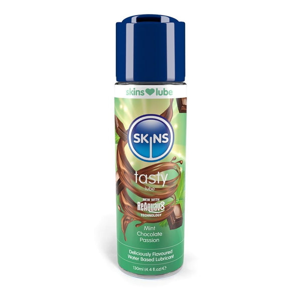 Skins Mint Chocolate Passion Waterbased Lubricant 130ml - Eroticon Ltd