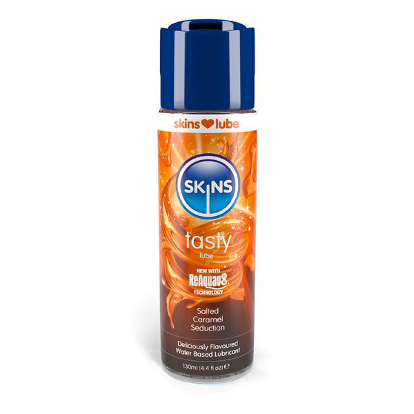 Skins Salted Caramel Seduction Waterbased Lubricant 130ml - Eroticon Ltd