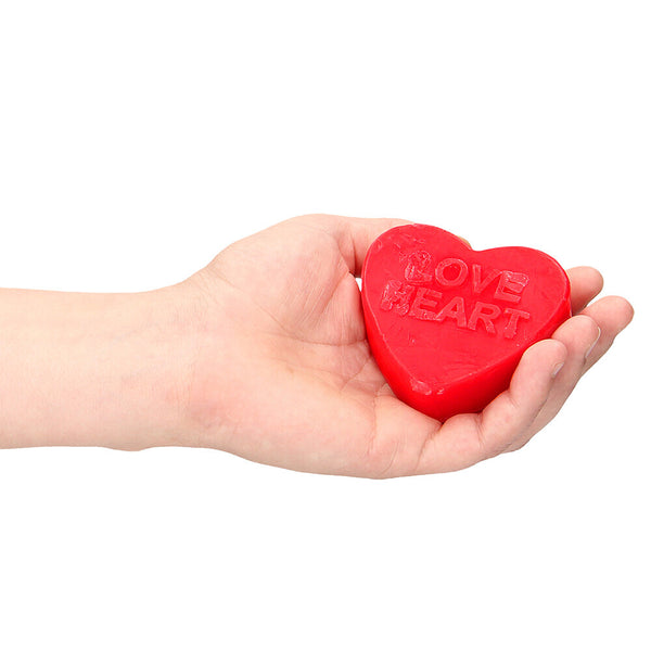 Love Heart Rose Scented Soap Bar - Eroticon Ltd