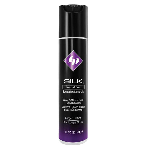 ID Silk Natural Feel Water Based Lubricant 1floz/30mls - Eroticon Ltd