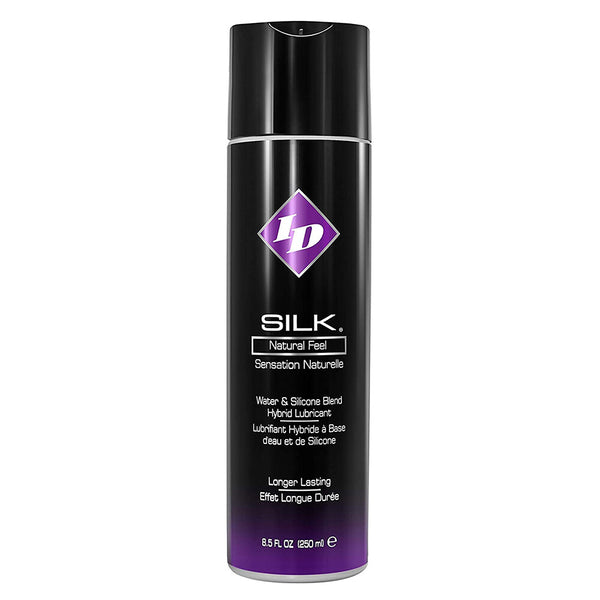 ID Silk Natural Feel Water Based Lubricant 8.5floz/250mls - Eroticon Ltd
