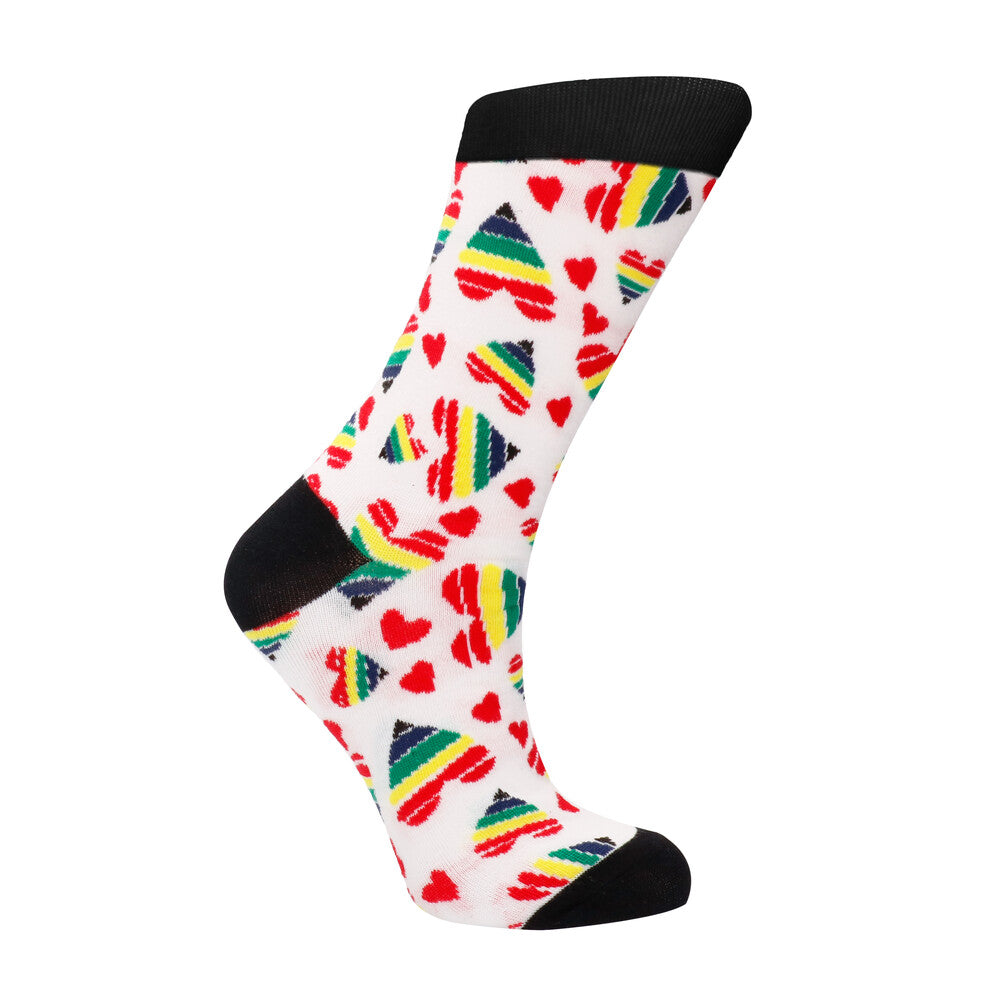Happy Hearts Sexy Socks Size 4246 - Eroticon Ltd
