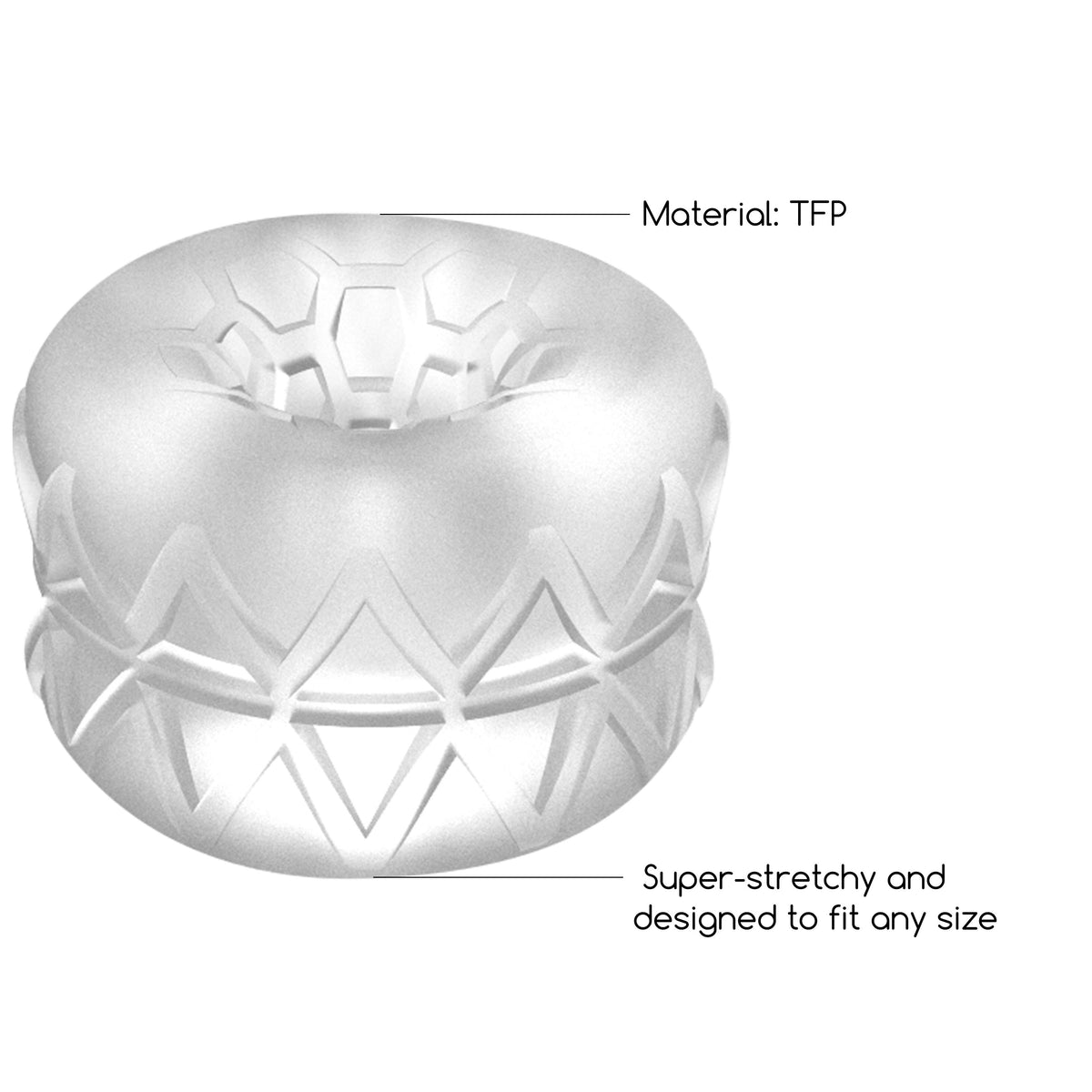 Sono No.92 Reversible Masturbator And Bumper Sleeve - Eroticon Ltd