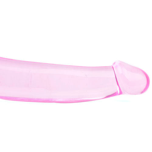 Double Fun Pink Strapless Strap On Dildo - Eroticon Ltd
