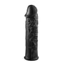 0.8 Inch Length Extender Penis Sleeve 6 Inch Black - Eroticon Ltd