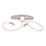 Sex and Mischief Collar with Nipple Clamps - Eroticon Ltd