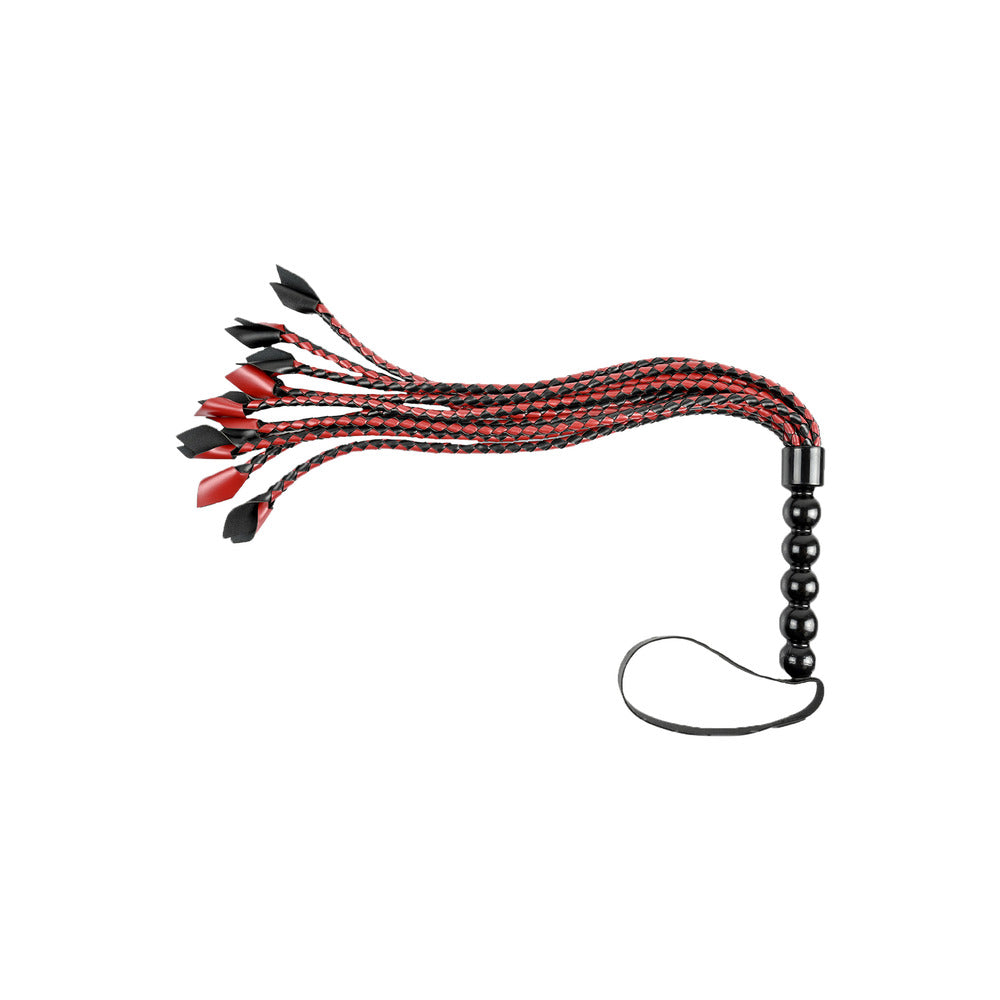 Sportsheets Saffron Braided Flogger - Eroticon Ltd
