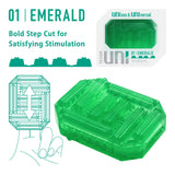 Tenga UNI Emerald Sleeve Masturbator - Eroticon Ltd