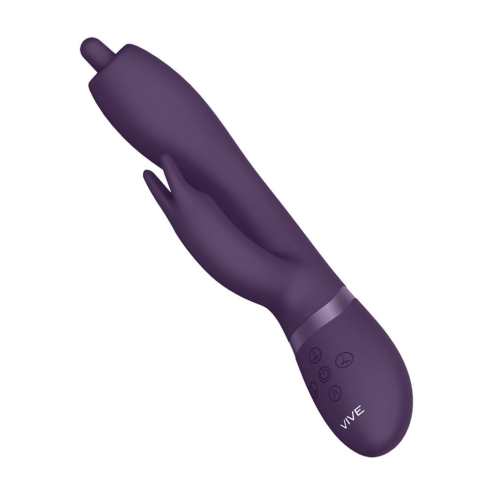 Vive Nilo Purple Pinpoint Rotating G Spot Rabbit - Eroticon Ltd