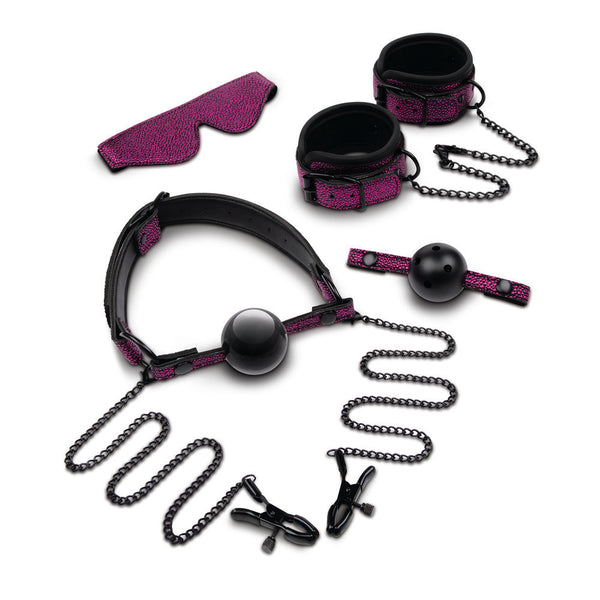 5 Piece Dragonskin Bondage Set - Eroticon Ltd