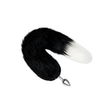Furry Tales Black Foxtail Butt Plug - Eroticon Ltd