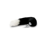 Furry Tales Black Foxtail Butt Plug - Eroticon Ltd