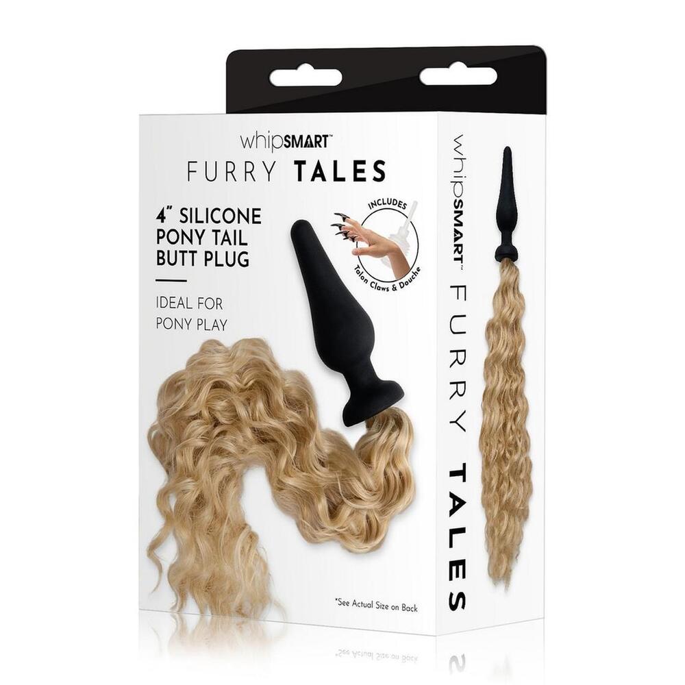 Furry Tales Silicone Pony Tail Butt Plug - Eroticon Ltd