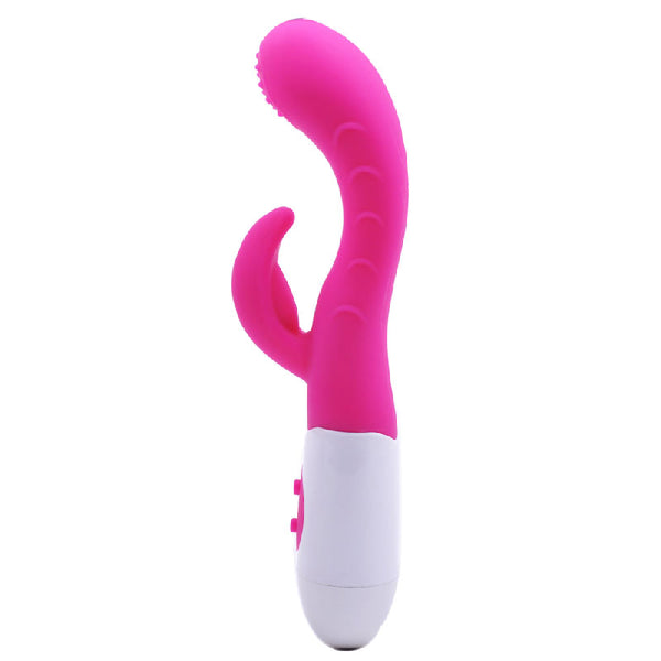 Silicone Dual Motors GSpot Vibrator Pink - Eroticon Ltd
