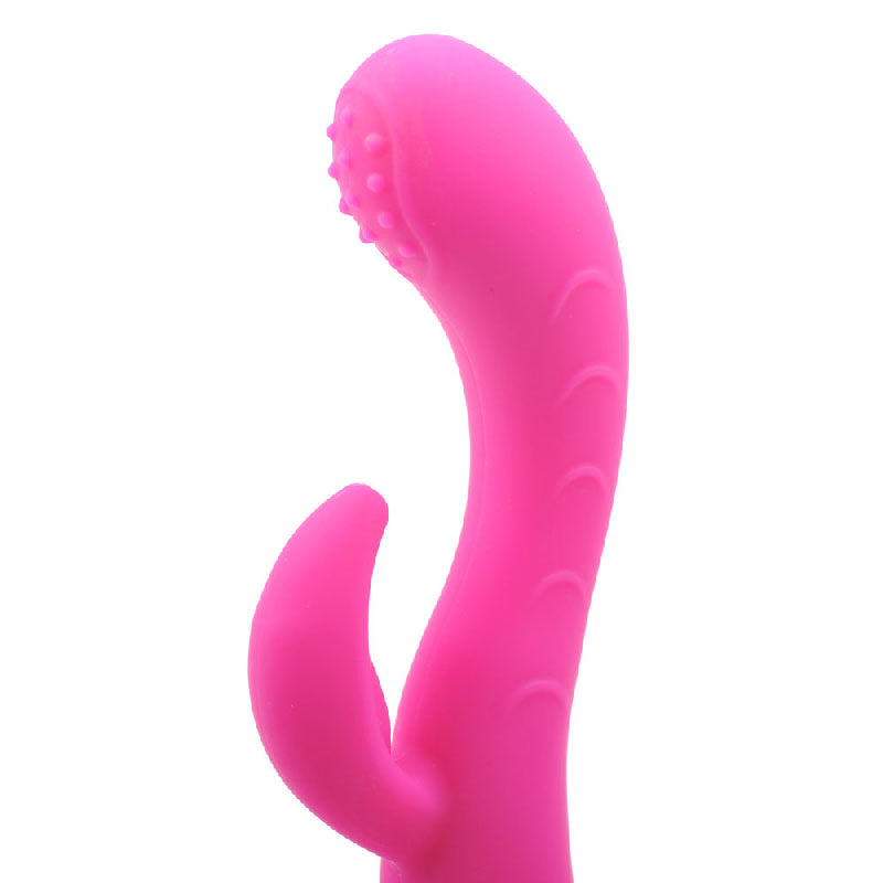Silicone Dual Motors GSpot Vibrator Pink - Eroticon Ltd