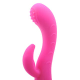 Silicone Dual Motors GSpot Vibrator Pink - Eroticon Ltd