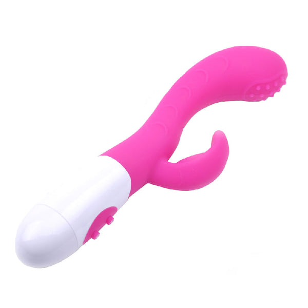 Silicone Dual Motors GSpot Vibrator Pink - Eroticon Ltd