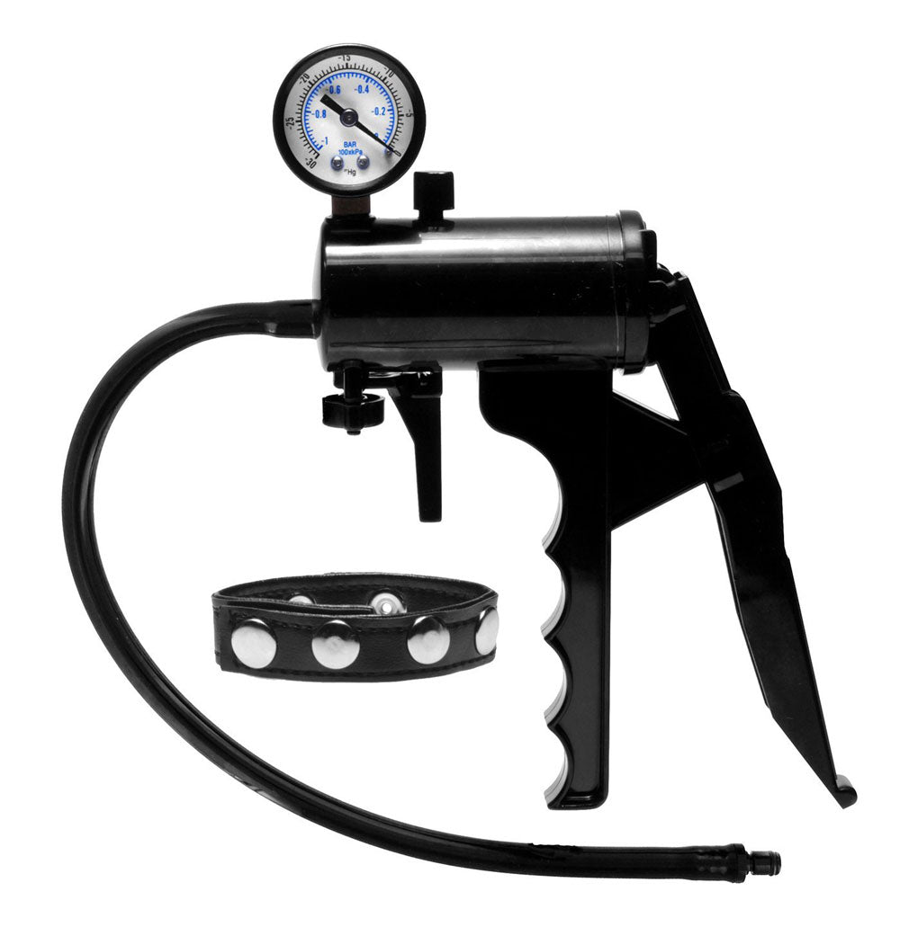 Size Matters Premium Gauge Pump Black - Eroticon Ltd