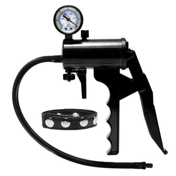 Size Matters Premium Gauge Pump Black - Eroticon Ltd