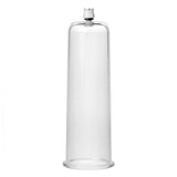 Size Matters Cock And Ball Cylinder Clear 2.75 Inch - Eroticon Ltd