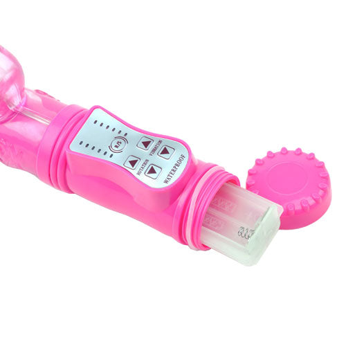 Pink Rabbit Vibrator With Thrusting Motion - Eroticon Ltd
