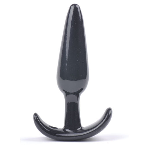Small Tapered Black Anal Plug - Eroticon Ltd