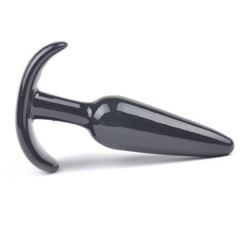 Small Tapered Black Anal Plug - Eroticon Ltd