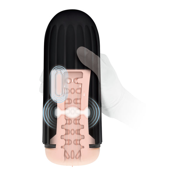 Zolo Jerkmaster Vibrating and Warming Masturbator - Eroticon Ltd