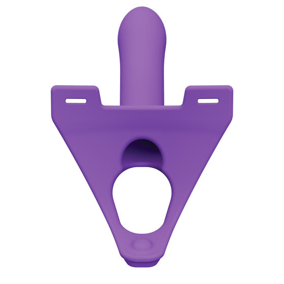 Zoro Silicone Strap on System With Waistbands Purple 5.5 Inch - Eroticon Ltd
