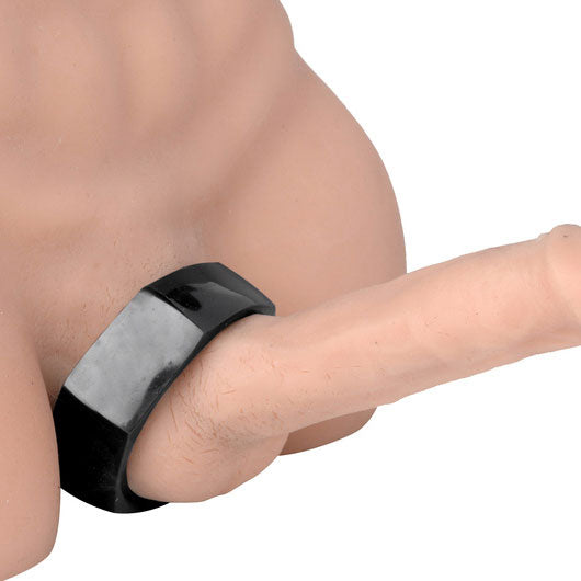 Hex Heavy Duty Cock Ring And Ball Stretcher - Eroticon Ltd