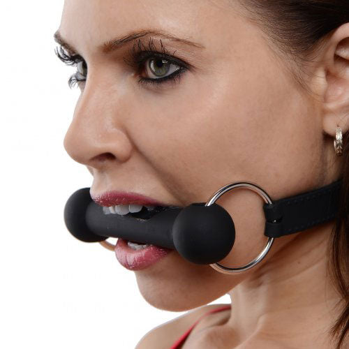 Mr. Ed Lockable Silicone Horse Bit Gag - Eroticon Ltd